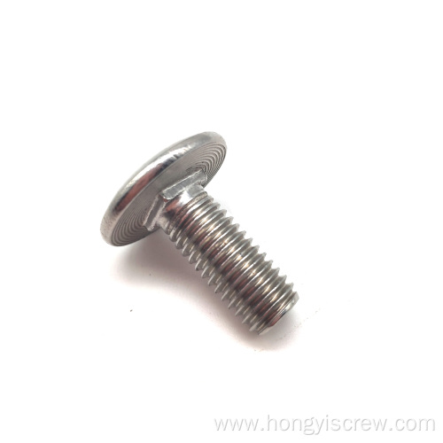 Mushroom Head Carriage Bolt Screw With Square Neck